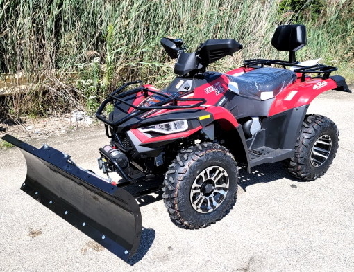 300cc 4x4 ATV সঙ্গে স্নো প্লো ইউটিভি ইউটিলিটি ভেহিকল ফোর হুইল ড্রাইভ