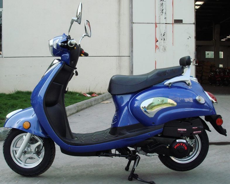 50cc / 125cc পকেট বাইক স্কুটার দুটি আসন, প্রাপ্তবয়স্কদের জন্য 2 হুইল স্কুটার