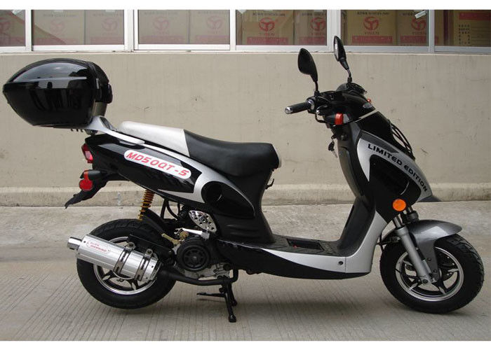 2 হুইল 50cc মিনি স্কুটার, 45 কিমি / ঘন্টা শিশু / বয়স্ক জন্য মিনি গ্যাস মোটরসাইকেল