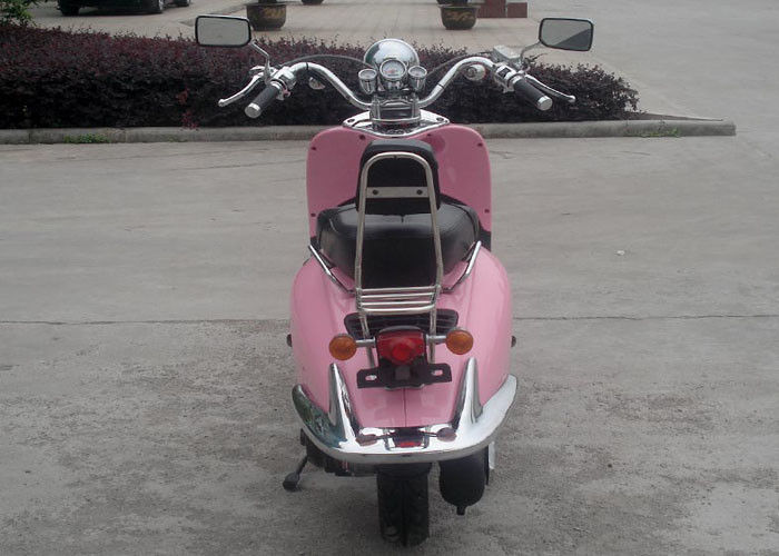 গোলাপী রঙের প্রাপ্তবয়স্ক 50cc মোটরক্রস বাইক 2 আসন মিনি স্ট্রিট বাইক লেডি