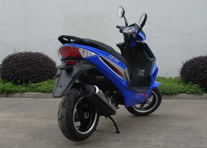 এয়ার কুল্ড অ্যাডাল্ট মোটর স্কুটার 50cc 1 সিলিন্ডার 2 স্ট্রোক 1২ ডিগ্রি ক্লিম্বিং ক্যাপাসিটি