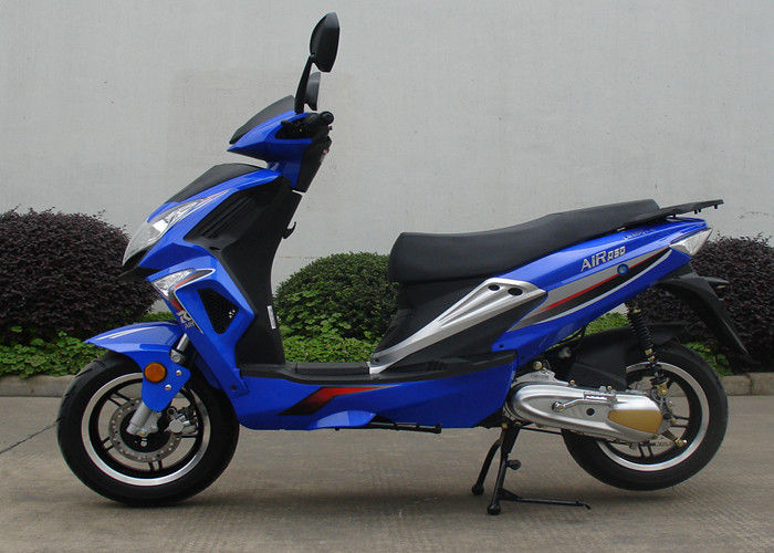 এয়ার কুল্ড অ্যাডাল্ট মোটর স্কুটার 50cc 1 সিলিন্ডার 2 স্ট্রোক 1২ ডিগ্রি ক্লিম্বিং ক্যাপাসিটি