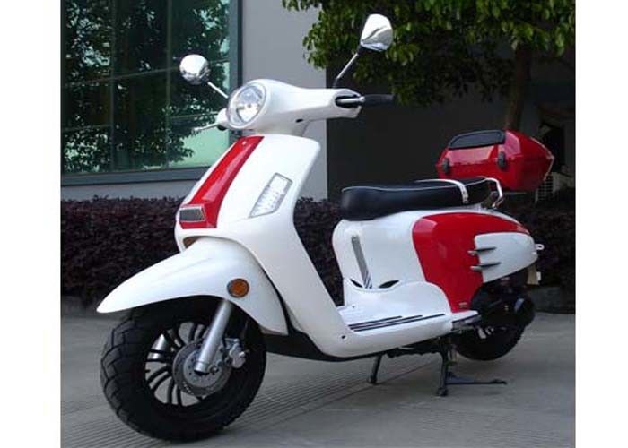 চক্র হেডলাইট প্রাপ্তবয়স্ক মোটর স্কুটার 150cc দুটি রিয়ার ভিউ মিনার স্বয়ংক্রিয় ট্রান্সমিশন