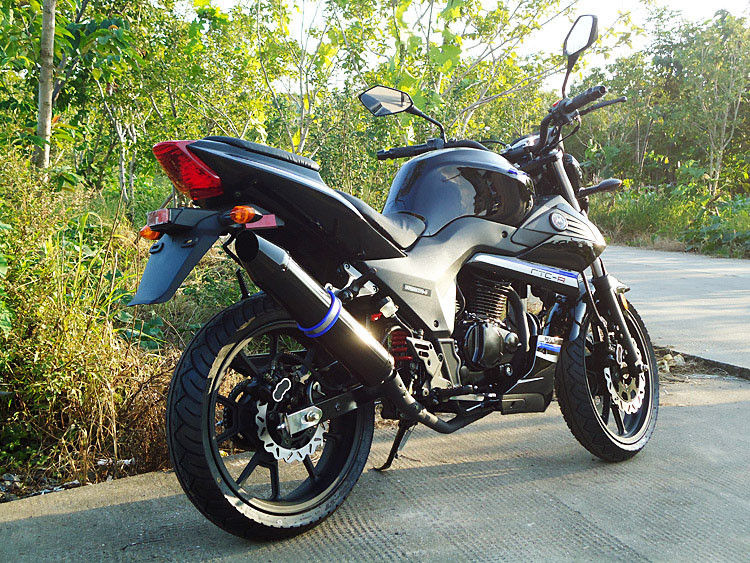 এয়ার শীতল উচ্চ চালিত মোটরসাইকেল 250cc সিঙ্গল লাইট সঙ্গে একক সিলিন্ডার মোটরসাইকেল