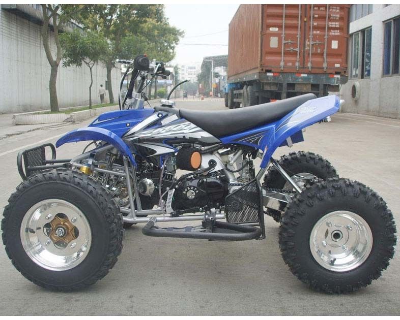 পূর্ণ আকার 125cc রেসিং চতুর্ভুজ 6.5 কেভি, চার চাকা 4 এক্স 4 ম্যানুয়াল ক্লাচ তেল শীতল