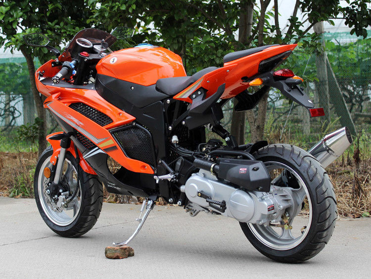 একক সিলিন্ডার 50cc চপ্পর মোটরসাইকেল 60 কিলোমিটার / রোডের জন্য সর্বোচ্চ গতির গতি