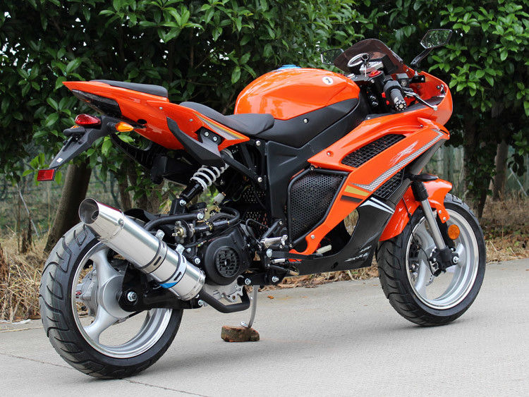 একক সিলিন্ডার 50cc চপ্পর মোটরসাইকেল 60 কিলোমিটার / রোডের জন্য সর্বোচ্চ গতির গতি
