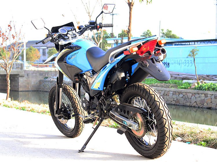 250cc একক সিলিন্ডার 4 স্ট্রোক এয়ার চেইন ড্রাইভের সাথে ময়লা সাইকেল মোটরসাইকেল
