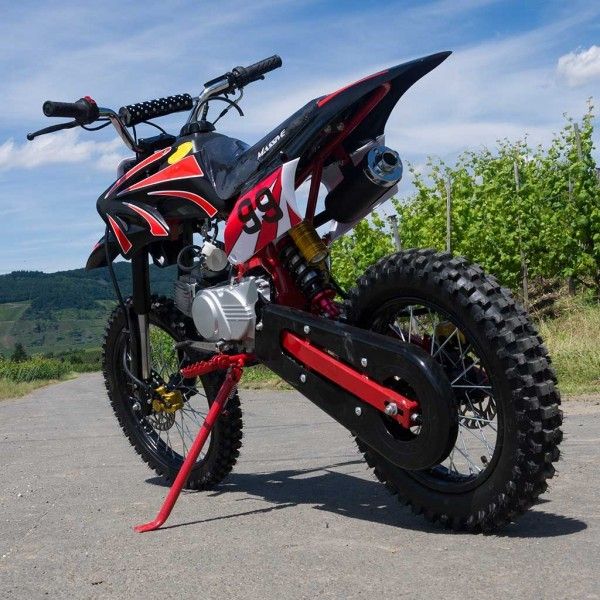 125cc মধ্যম আকারের ময়লা সাইকেল মোটরসাইকেল বৈদ্যুতিক / ম্যানুয়াল ক্লাচ সঙ্গে লাঠি শুরু