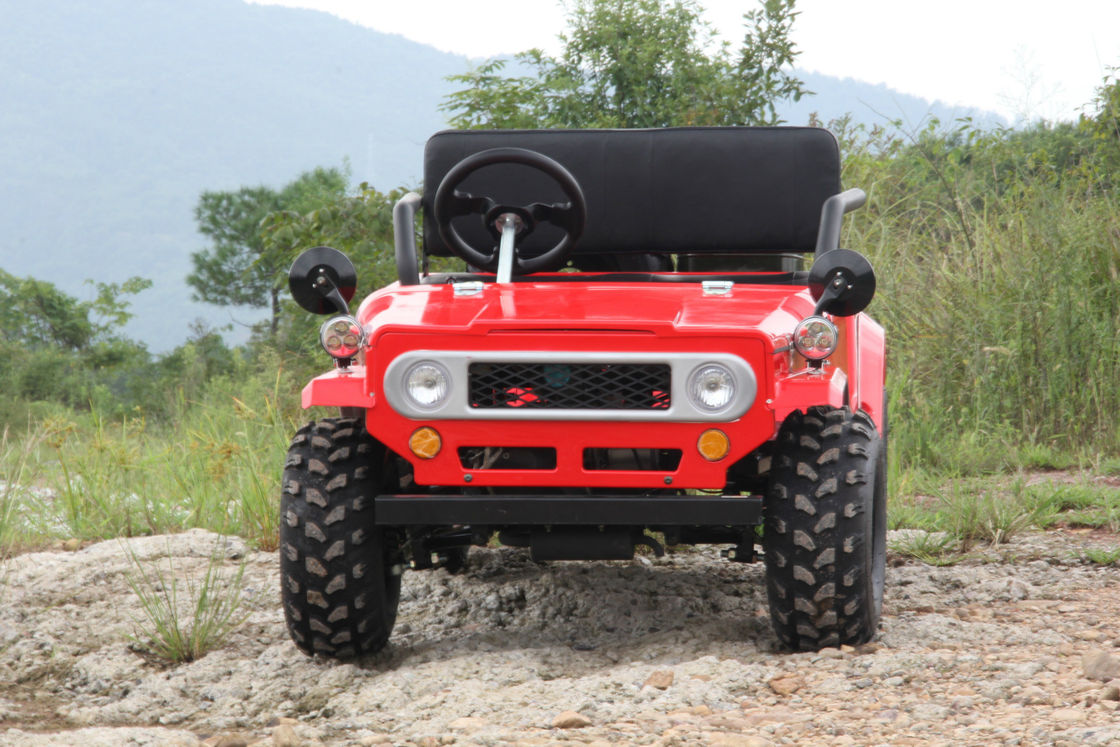 ইলেকট্রিক স্টার্ট 110cc 125cc 150cc Off Road Go Kart / Side By Side Go Kart