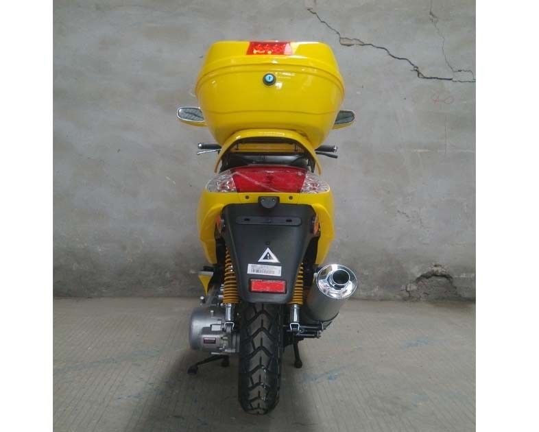 এলিট্রিক / কিক স্টার্ট 150CC একক সিলিন্ডার 4 ফ্রন্ট ডিস্ক ব্রেক সহ স্ট্রোক মোটর স্কুটার