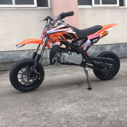 70CC 1P47FMD ফ্রন্ট / রিয়ার ড্রাম সহ একক সিলিন্ডার এয়ার কুলড্ড ডার্ট বাইক মোটরসাইকেল