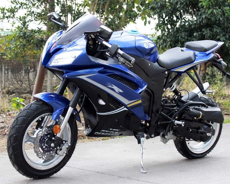 একক সিলিন্ডার 200cc রাস্তার আইনি মোটরসাইকেল 4 স্ট্রোক এয়ার কুল সিভিটি কী স্টার্ট সিস্টেম দিয়ে