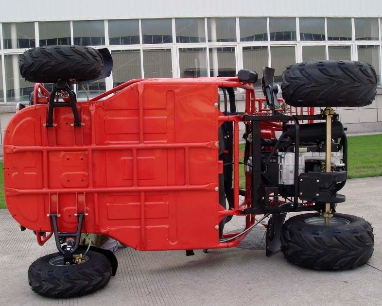 150cc Go কার্ট Buggy রিয়ার শক স্বয়ংক্রিয় ডুব বাগি বৈদ্যুতিক ডবল / একক এ - আর্ম