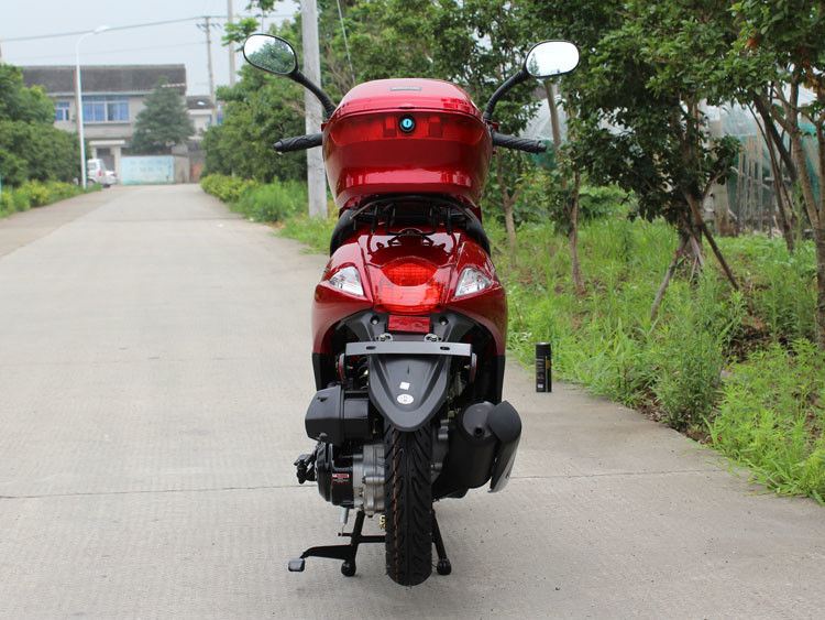সিভিটি গিয়ার 50cc প্রাপ্তবয়স্ক মোটর স্কুটার অনুভূমিক প্রকার একক সিলিন্ডার এয়ার - শীতল