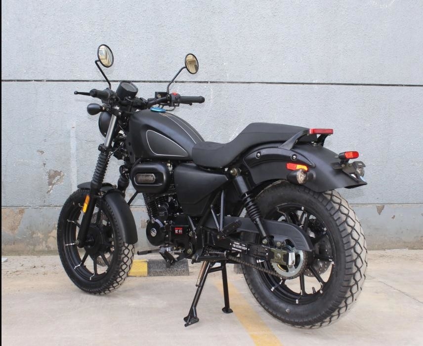 একক সিলিন্ডার এয়ার কুলড 250cc চপার মোটরসাইকেল 4 স্ট্রোক অনুভূমিক প্রকার