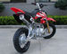 Red Dirt Bike Motorcycle Automatic Transmission 50cc Mini Cool Dirt Bikes